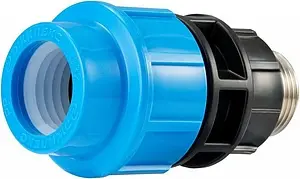 Муфта компрессионная переходная с трубной резьбой 32мм x 1"н Джилекс 9161 Муфта компрессионная переходная с трубной резьбой 32мм x 1"н Джилекс 9161, 2