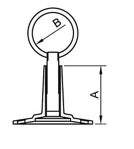 Кронштейн телескопический 1" хром Smart 101SCS6610 Кронштейн телескопический 1" хром Smart 101SCS6610, 3