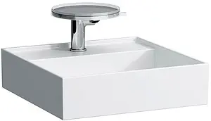 Раковина Laufen Kartell 46 белый 8.1533.1.000.104.1 Раковина Laufen Kartell 46 белый 8.1533.1.000.104.1, 1