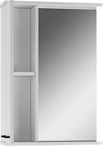 Шкаф-зеркало Айсберг Контраст 50 L белый DA2710HZ, 3