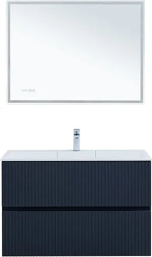 Тумба под умывальник Aquanet Джейн 100 маренго 00313304