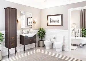 Шкаф-пенал напольный Roca America 40 R дуб тёмный шоколад ZRU9302948 Шкаф-пенал напольный Roca America 40 R дуб тёмный шоколад ZRU9302948, 4