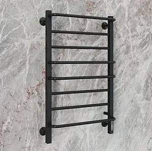 Полотенцесушитель электрический лесенка Terminus Евромикс квадро П8 500х850 электро quick touch полированная сталь 4670078531254, 4