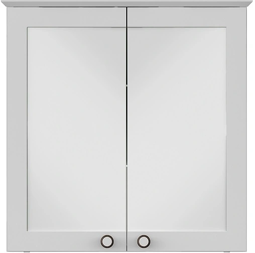 Шкаф-зеркало ISVEA Siento 80 белый 27PL2001080I