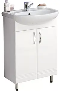 Тумба под умывальник напольная Aquaton Онда 60 белый 1A122801ON010 Тумба под умывальник напольная Aquaton Онда 60 белый 1A122801ON010, 1