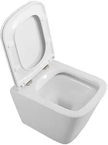 Унитаз подвесной безободковый BelBagno Due белый BB3103CHR/SC, 5