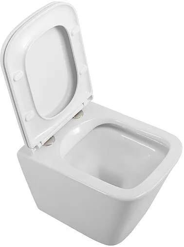 Унитаз подвесной безободковый BelBagno Due белый BB3103CHR/SC