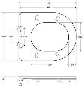 Крышка-сиденье для унитаза с микролифтом BelBagno Tre белый BB8001SC, 2