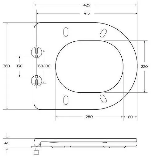 Крышка-сиденье для унитаза с микролифтом BelBagno Tre белый BB8001SC Крышка-сиденье для унитаза с микролифтом BelBagno Tre белый BB8001SC