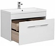 Тумба-умывальник подвесная Aquanet Августа 90 белый 00210030+00204119