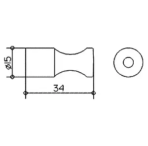 Крючок Keuco Elegance new хром 11614010000 Крючок Keuco Elegance new хром 11614010000, 4