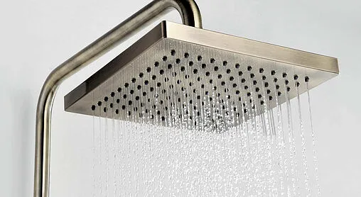 Душевая система без смесителя Wasserkraft бронза A040