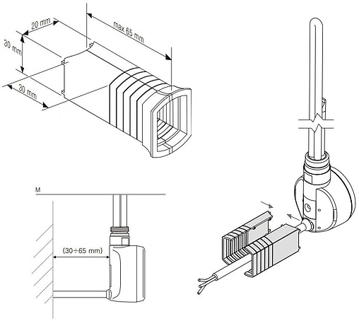 Маскировочный элемент белый Terma WRMAS001-916