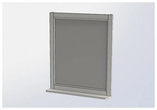 Зеркало Aquanet Бостон М 80 белый 00209676