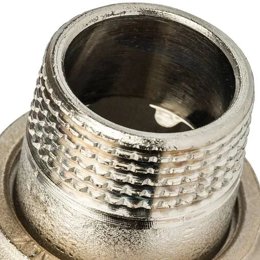 Кран шаровый с американкой угловой 1&quot;в x 1&quot;н Stout ГОСТ Р 59553-2021 SVB-0008-200025