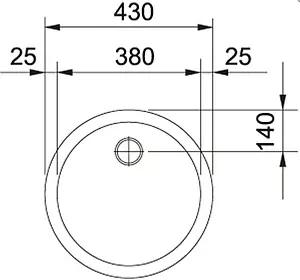 Мойка кухонная Franke Rambla RAX 610 нержавеющая сталь 101.0017.998, 2