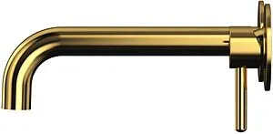 Смеситель для раковины из стены WHITECROSS Y gold золото Y1215GL Смеситель для раковины из стены WHITECROSS Y gold золото Y1215GL, 3