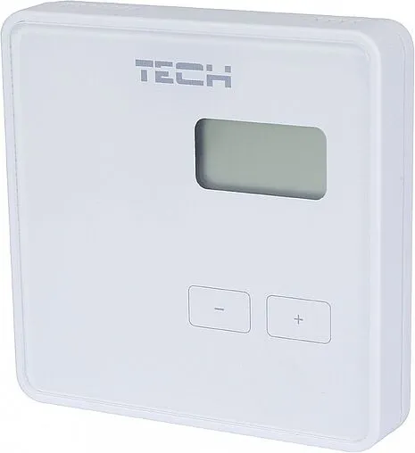 Беспроводной комнатный терморегулятор TECH ST-R-8b белый WG.11.0529