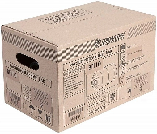 Расширительный бак Джилекс 10 П 5 бар 7811