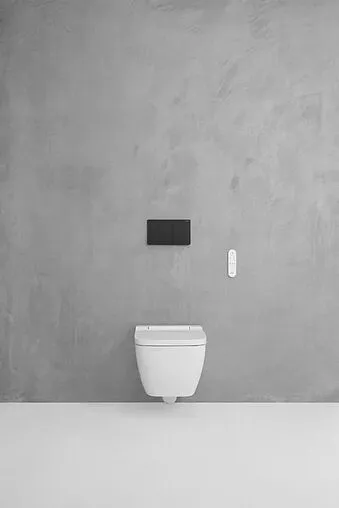 Умный унитаз-биде подвесной безободковый Geberit AquaClean Sela белый 146.250.01.1