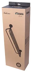 Полка для полотенец Fixsen Luksor чёрный/золото FX-71615B Полка для полотенец Fixsen Luksor чёрный/золото FX-71615B, 2