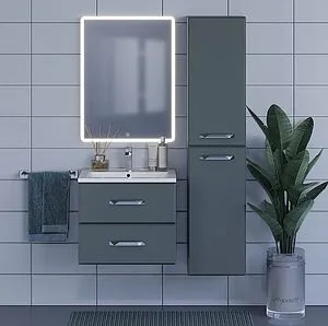 Зеркало с подсветкой Uperwood Upd Foster 60 белый/серебро 291020559 Зеркало с подсветкой Uperwood Upd Foster 60 белый/серебро 291020559, 5