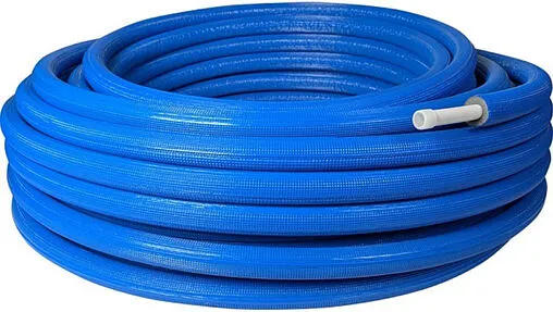 Труба металлопластиковая в теплоизоляции Stout 26 x 3.0мм PE-Xb/AL/PE-Xb 6мм синяя SPI-0002-052630