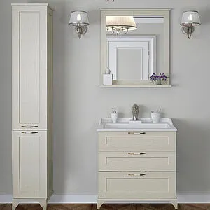 Зеркало Aquaton Леон 65 дуб белый 1A187102LBPS0 Зеркало Aquaton Леон 65 дуб белый 1A187102LBPS0, 4