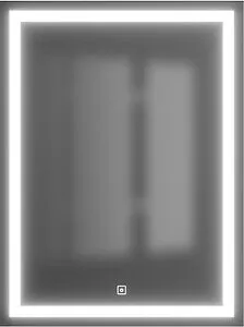 Зеркало с подсветкой Uperwood Tanos 60 с подогревом белый/серебро 291020220 Зеркало с подсветкой Uperwood Tanos 60 с подогревом белый/серебро 291020220, 1