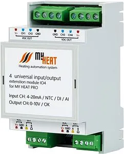Универсальный блок расширения MyHeat IO4 6299, 1