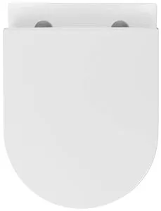 Унитаз подвесной безободковый Aquatek Классик белый AQ1112-00, 4