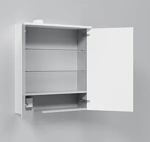 Шкаф-зеркало Am.Pm Spirit 2.0 60 R белый M70AMCR0601WG Шкаф-зеркало Am.Pm Spirit 2.0 60 R белый M70AMCR0601WG, 5