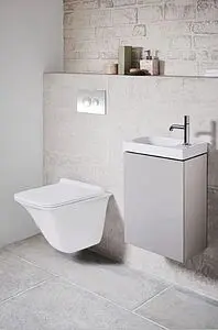 Клавиша смыва для унитаза Loranto 7310 белый глянцевый Клавиша смыва для унитаза Loranto 7310 белый глянцевый, 3