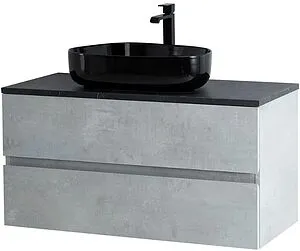 Тумба-умывальник подвесная Cezares Molveno 46 80 Beton MOLVENO 46-80-2C-SO-BET+ Тумба-умывальник подвесная Cezares Molveno 46 80 Beton MOLVENO 46-80-2C-SO-BET+, 5