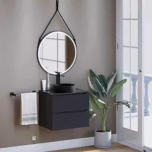 Раковина Uperwood UPD Round черный матовый 291020316 Раковина Uperwood UPD Round черный матовый 291020316, 4