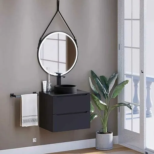 Раковина Uperwood UPD Round черный матовый 291020316