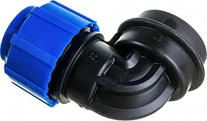 Уголок компрессионный переходной 25мм x 1&quot;в ТПК-Аква 50022501, 1