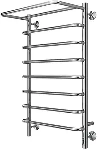 Полотенцесушитель электрический лесенка Terminus Полка Электро П8 500х850 quick touch полированная сталь 4670078524836 Полотенцесушитель электрический лесенка Terminus Полка Электро П8 500х850 quick touch полированная сталь 4670078524836, 1
