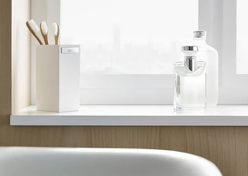 Стакан Roca Rubik белый/хром 816844001