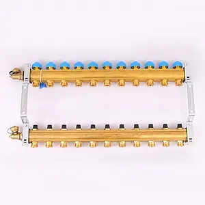 Группа коллекторная без расходомеров 11 отводов 1"в/в x ¾"ек Watts HKV 10004190 Группа коллекторная без расходомеров 11 отводов 1"в/в x ¾"ек Watts HKV 10004190, 5