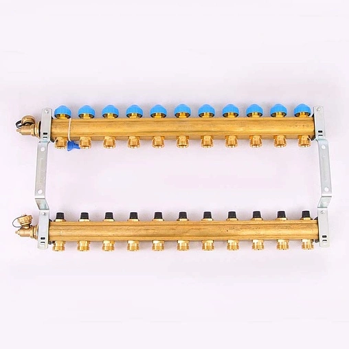 Группа коллекторная без расходомеров 11 отводов 1"в/в x ¾"ек Watts HKV 10004190