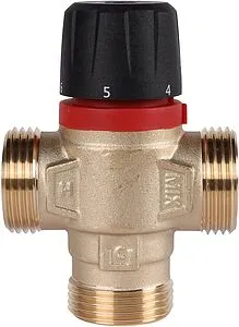 Трехходовой термостатический смесительный клапан 1" +20...+43°С Kvs 2.5 Rommer RVM-0231-254325 Трехходовой термостатический смесительный клапан 1" +20...+43°С Kvs 2.5 Rommer RVM-0231-254325, 4