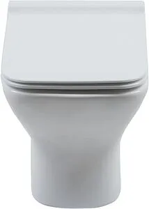 Унитаз подвесной безободковый Aquanet Cube Rimless белый Cube-W Унитаз подвесной безободковый Aquanet Cube Rimless белый Cube-W, 4