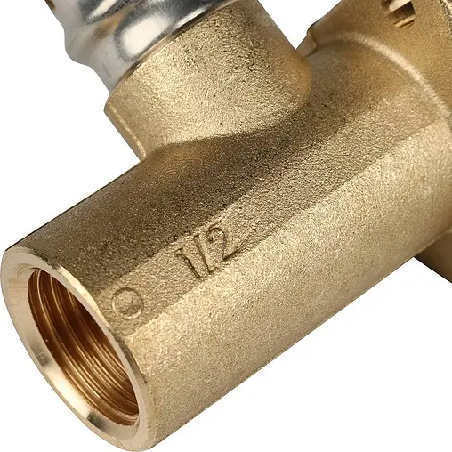 Водорозетка пресс удлиненная 16мм x ½&quot;в Stout SFP-0012-001216