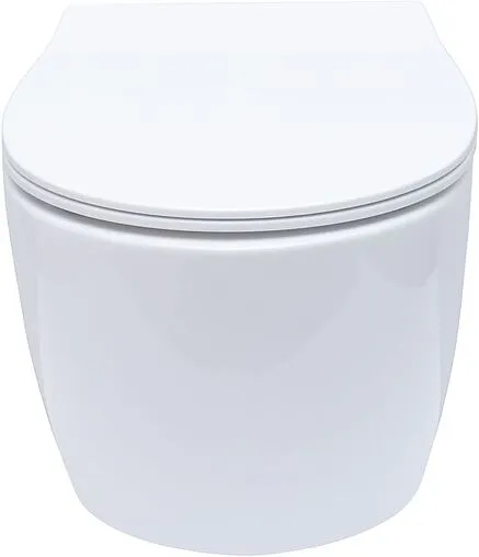 Унитаз подвесной безободковый с функцией биде и встроенным смесителем Allen Brau Fantasy белый 4.11HC1.20