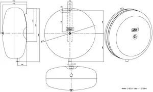 Гидроаккумулятор Reflex C-DE 12л 10 бар 7270910, 2