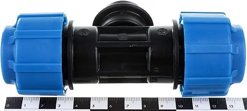 Тройник компрессионный переходной 25мм x ½&quot;в x 25мм ТПК-Аква 52251225