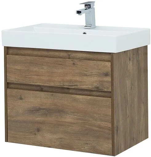 Тумба под умывальник подвесная Aquanet Nova Lite 75 дуб рустикальный 00249515