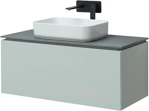 Тумба под умывальник подвесная Allen Brau Infinity 100 папирус 1.21004.PWM