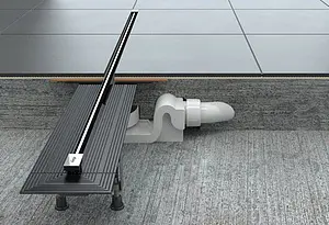 Решетка для лотка 300-1200мм Viega Advantix Vario 4965.3 686284 Решетка для лотка 300-1200мм Viega Advantix Vario 4965.3 686284, 3